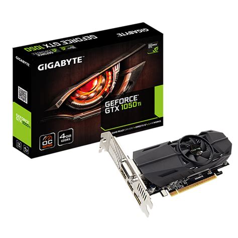 VGA GIGABYTE GTX 1050 Ti OC Low Profile 4G