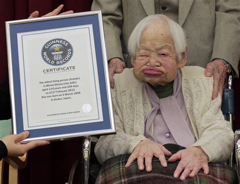 114 Jahre alte Japanerin ist älteste Frau der Welt - -- VOL.AT