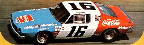 Bobby Allison #16 AMC Matador | Nascar race cars, Nascar, Stock car racing