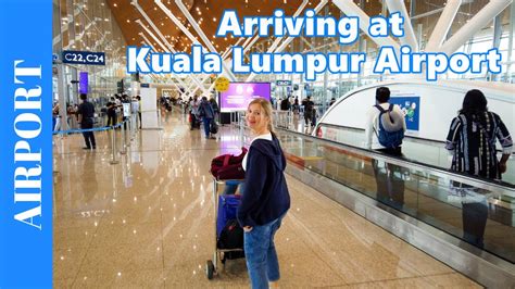 ARRIVING AT KUALA LUMPUR Airport in December - International Arrivals ...