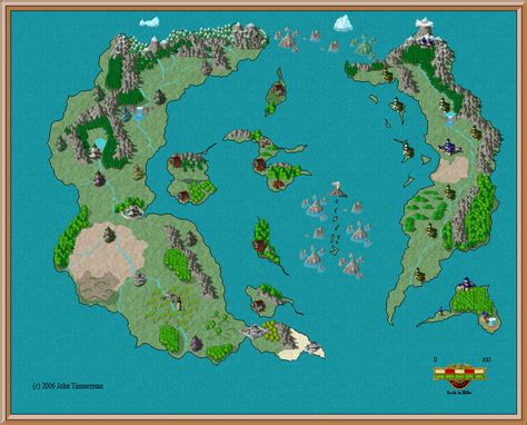 fantasy island map #1 - Free Fantasy Maps
