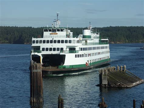 Washington ferry - arrive by water, leave your car on the mainland. It is dreamy marine tour ...