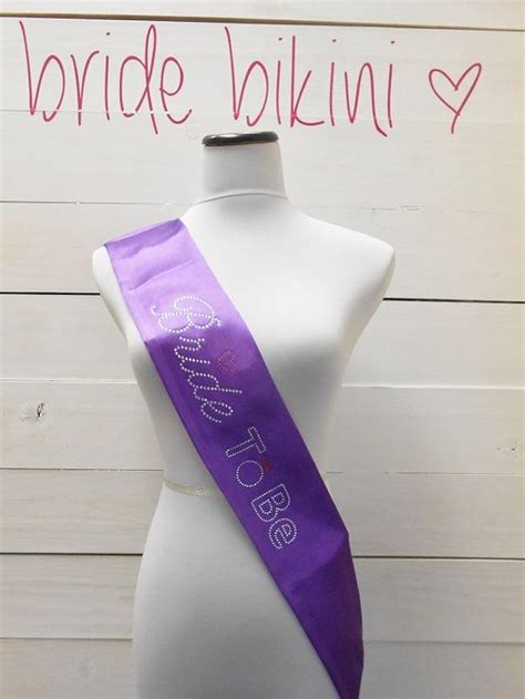 Bride To Be Sash. Satin Sash. Bride Sash. Bachelorette Sash ...