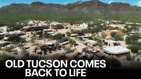 Old Tucson: Piece of Arizona history set to reopen - YouTube