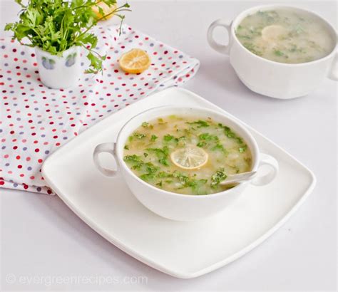 Lemon Coriander Soup | Soup Recipe