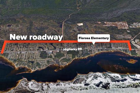 Okaloosa County proposes new Highway 98 'collector road' to alleviate traffic congestion