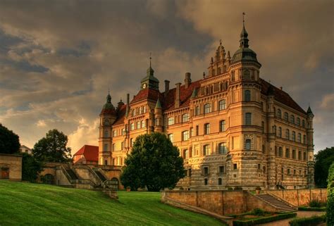 Schloss Güstrow in the city of the same name, south of Rostock in Mecklenburg-Vorpommern ...