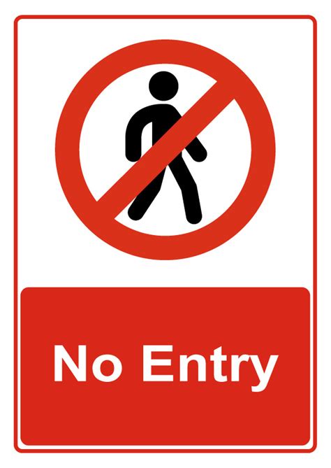 No Entry Signage - ClipArt Best