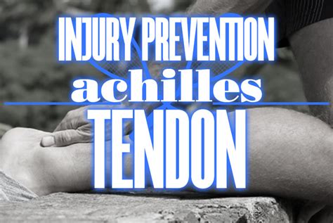 INJURY PREVENTION ACHILLES TENDON - Better Squash : BossSquash