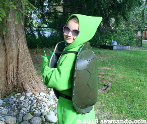 Sew Can Do: Our Made At Home Turtle Costume