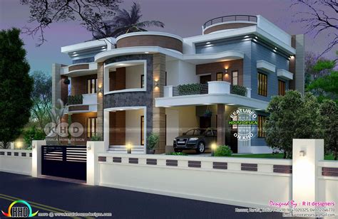 6 bedroom home designs | Kerala house design, 6 bedroom house plans ...