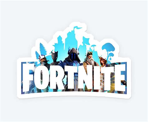 Fortnite Logo Sticker – Stickkar.in