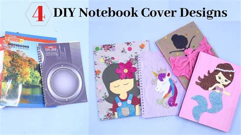 Notebook Cover Book Cover Design Ideas Handmade / Notebook Design Ideas ...