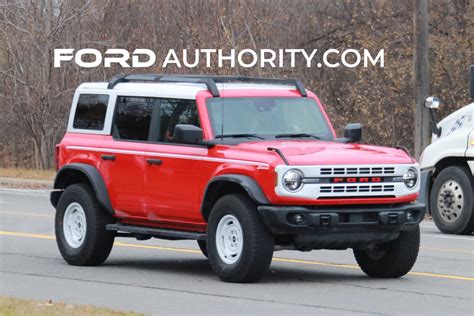 2023 Ford Bronco Heritage Four Door In Shadow Black: Photos