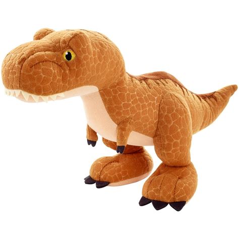 Jurassic World Basic Plush Tyrannosaurus Rex Dinosaur Figure - Walmart.com - Walmart.com