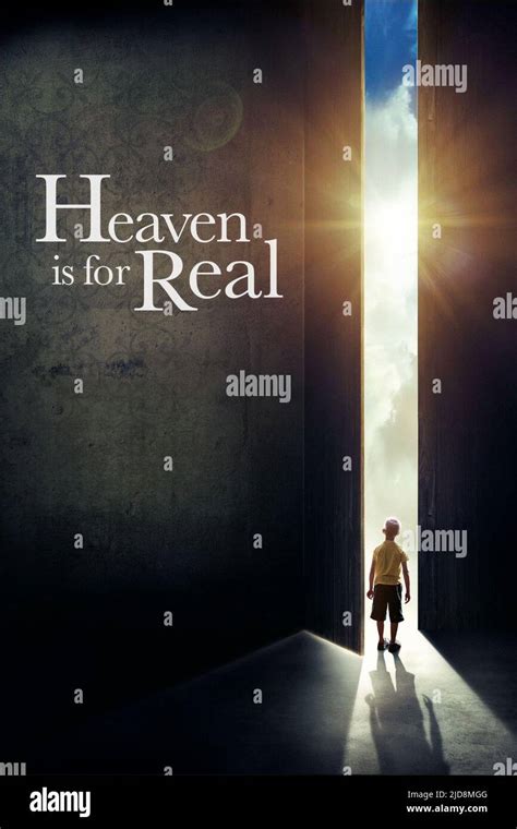 MOVIE POSTER, HEAVEN IS FOR REAL, 2014 Stock Photo - Alamy