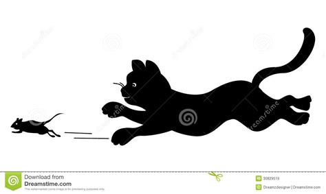 Cat Chasing Mouse Clipart | Free download on ClipArtMag