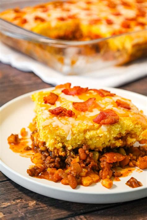 Cowboy Cornbread Casserole - THIS IS NOT DIET FOOD