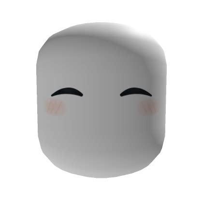 Joy Blush White Skin Mask - Roblox | Skin mask, Whiter skin, White face mask