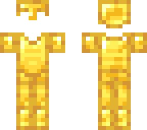 Gold Armor Replica Base | Minecraft Skin