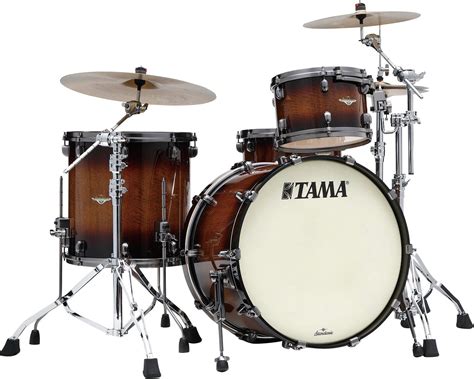 Buy Tama Starclassic le ME32CZBS 3-piece Shell Pack - Sunburst Movingui with Smoked Black Nickel ...