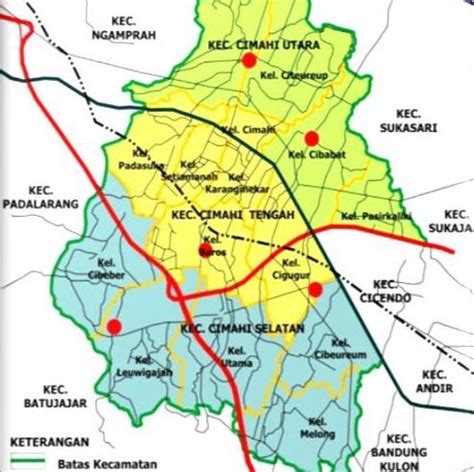 3 Kecamatan di Kota Cimahi – Golali.id