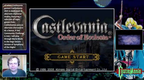 Castlevania: Order of Ecclesia (Albus Mode) - Castlemania 2021 - YouTube