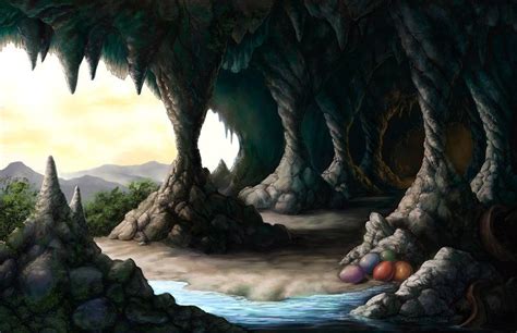 Image result for dragons cave | Dragon cave, Background landscape, Dragon