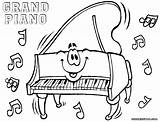 Piano Coloring Pages At GetColoringscom  Free Printable Colorings sketch template