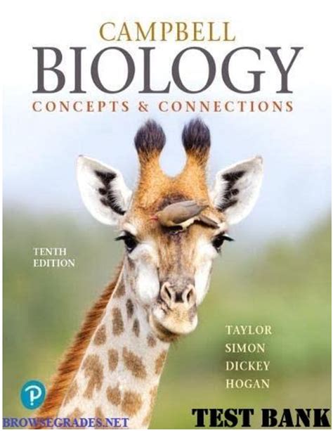 TEST BANK for Campbell Biology Concepts & Connections, 10th Edition By ...