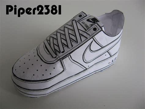 Piper2381: Nike Air Force 1 Papercraft