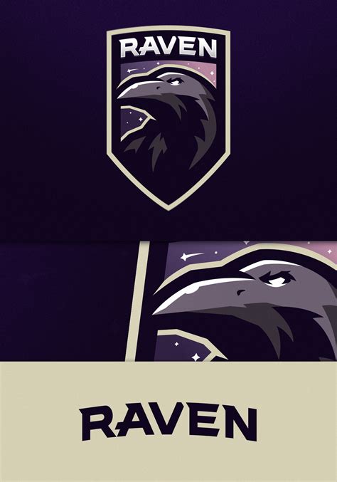 Raven Mascot Logo | Behance