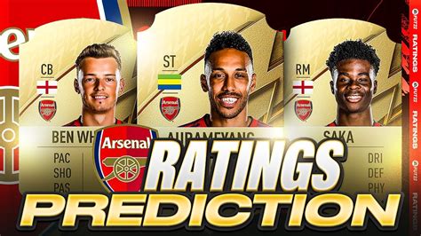 FIFA 22 ARSENAL RATING PREDICTIONS! #FIFA22 ULTIMATE TEAM - YouTube