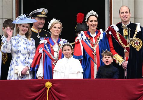 The Royal Family on the Balcony at the King's Coronation | POPSUGAR Celebrity