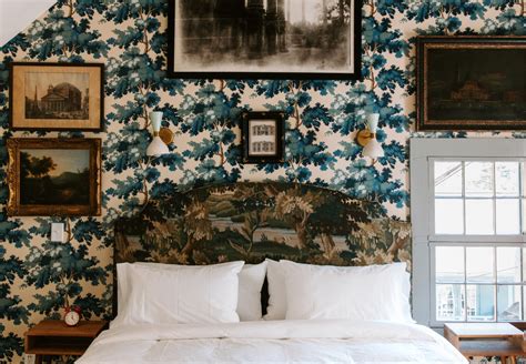 Pattern Play: English Charm at Highlander Mountain House in North Carolina - Remodelista