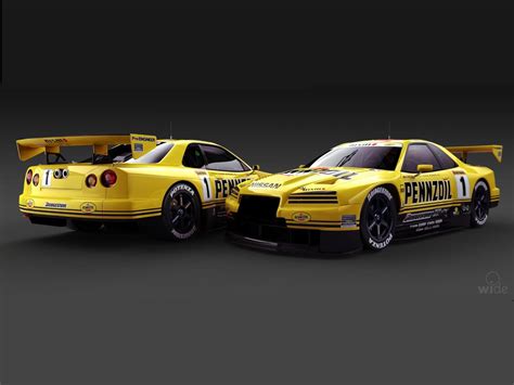 Nissan Skyline R34 GTR Nismo Race Cars pics | Nissan skyline, Gtr nismo, Nissan