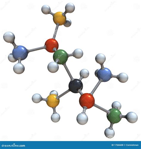 Large Molecule stock illustration. Image of scientific - 1766608