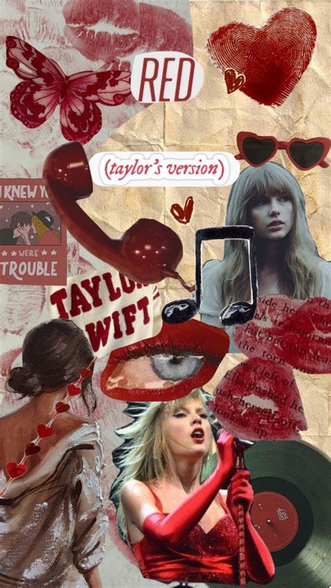 red(taylor's version) ignore the fact that it's crowded it was the ...