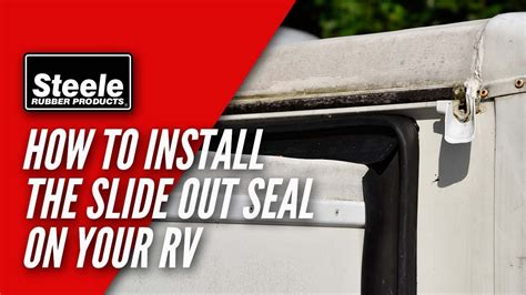 How To Install the Slide-Out Seal on Your RV - YouTube