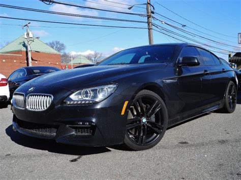 2015 BMW 6 SERIES 650I GRAN COUPE M SPORT PKG 35002 Miles BLACK COUPE 8 CYLINDER