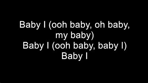 Ariana Grande - Baby I [LYRICS] - YouTube