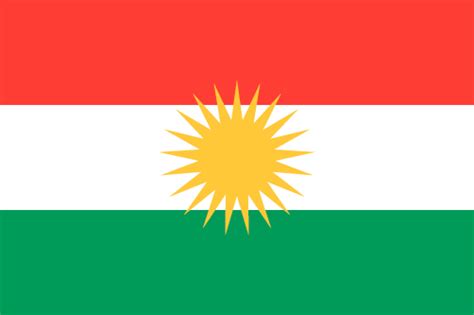 Flag of Iraqi Kurdistan - Flags of Asia - Free Printable Flags