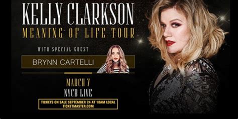 Kelly Clarkson Meaning of Life Tour Sweepstakes - Win Tickets - GiveawayNsweepstakes