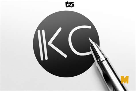 Latest Logo Mockup With Pen