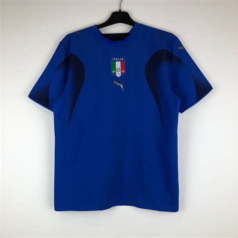 Italy World Cup 2006 Winners Football Shirt Soccer Jersey Camiseta Size ...