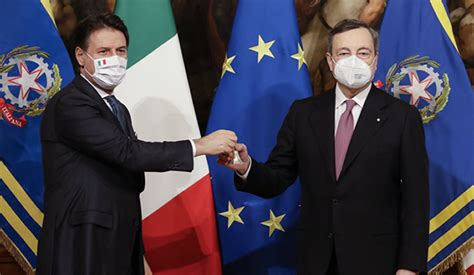 Mario Draghi sworn in as Italy's new PM - Punch Newspapers