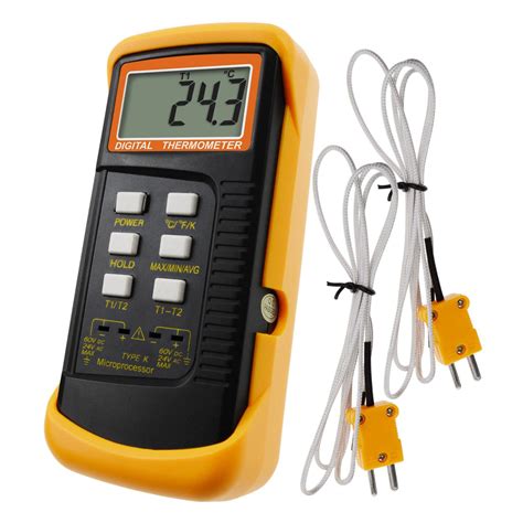 K-Type Thermometer with Thermocouple Sensor 1300°C (2372°F) °C, °F & K – Gain Express Wholesale ...