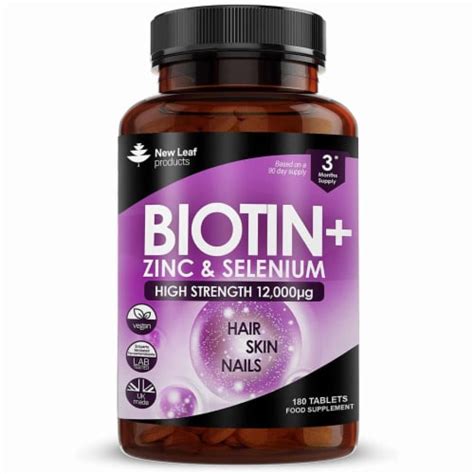 Biotin Hair Growth Vitamins 12,000mcg, 1 - Kroger