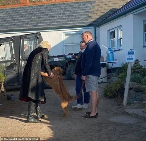 Matt Smith spotted in Targaryen attire at Kynance Cove in Cornwall ...