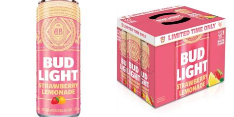 Bud Light is Selling A Strawberry Lemonade Beer